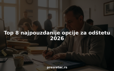 Top 8 najpouzdanije opcije za odštetu 2026