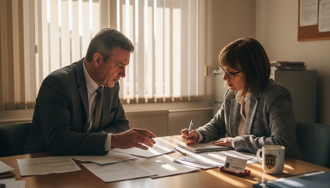 Sastanak sa klijentom u kancelariji osiguravajuće kuće