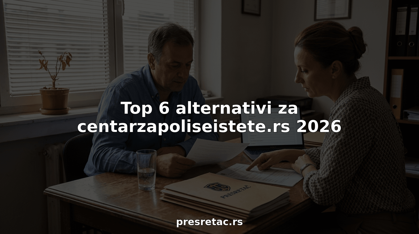 Top 6 alternativi za centarzapoliseistete.rs 2026
